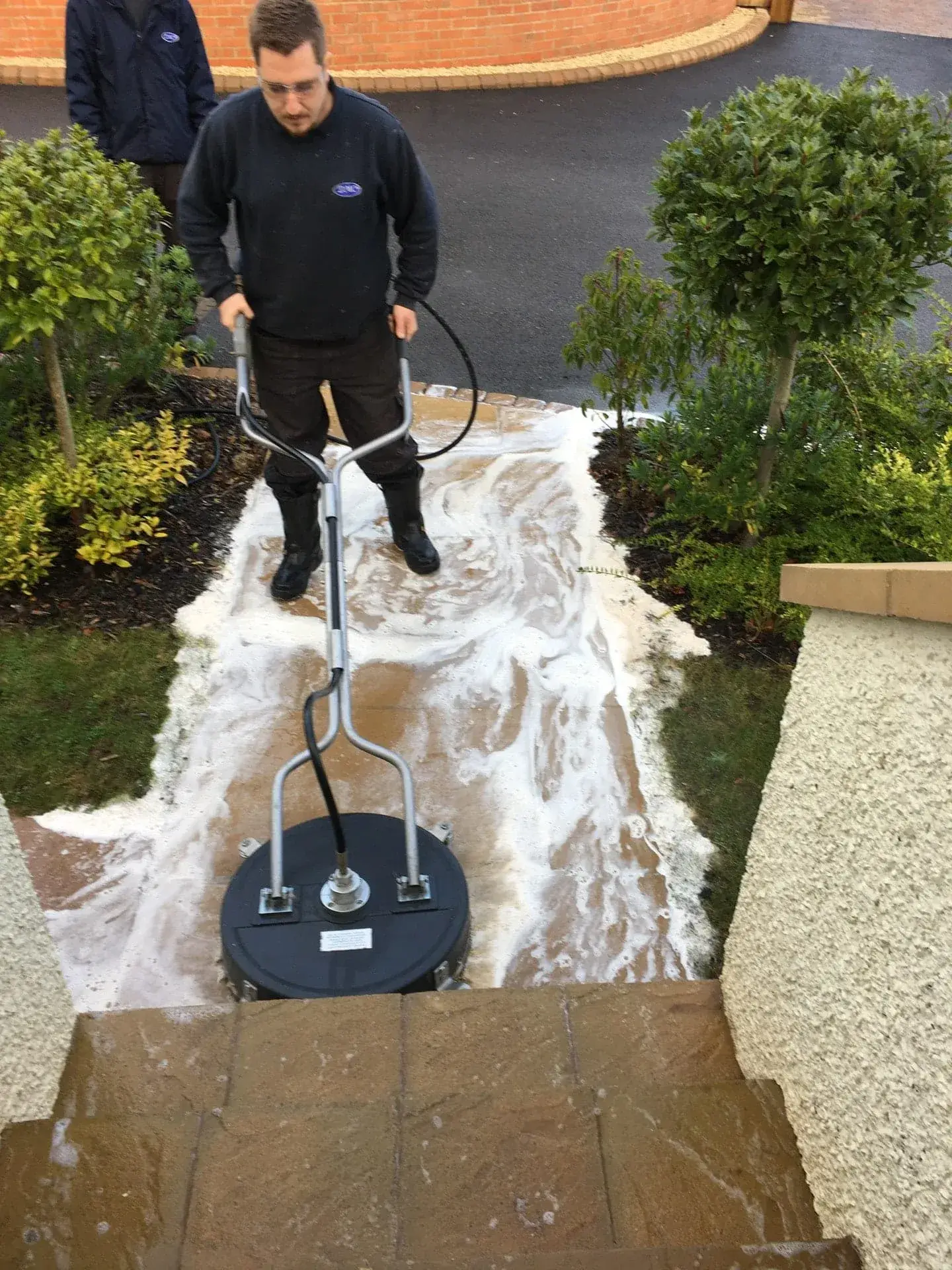 DMC FM patio pressure washing