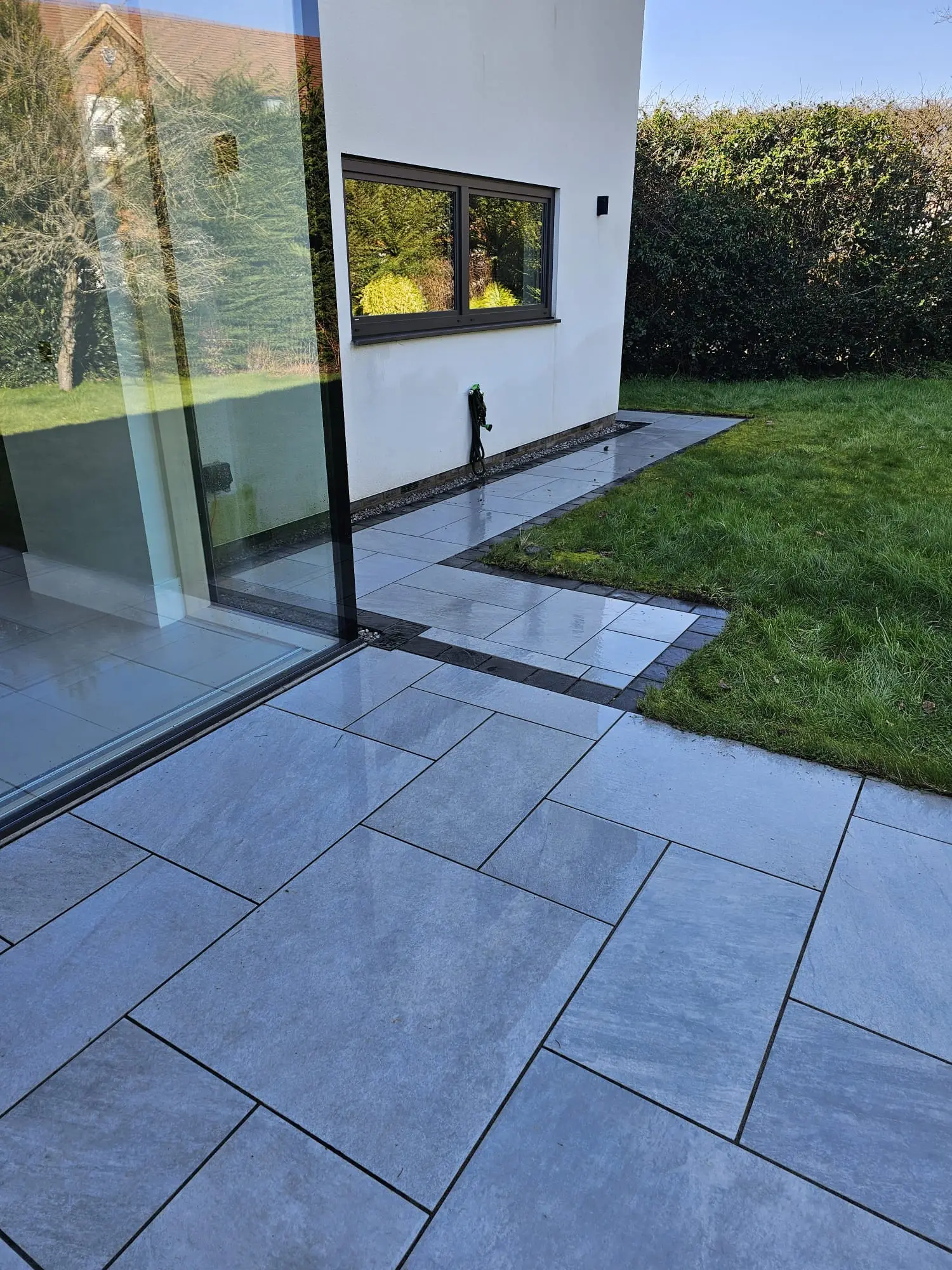 DMC Facilities Management patio pressure washing