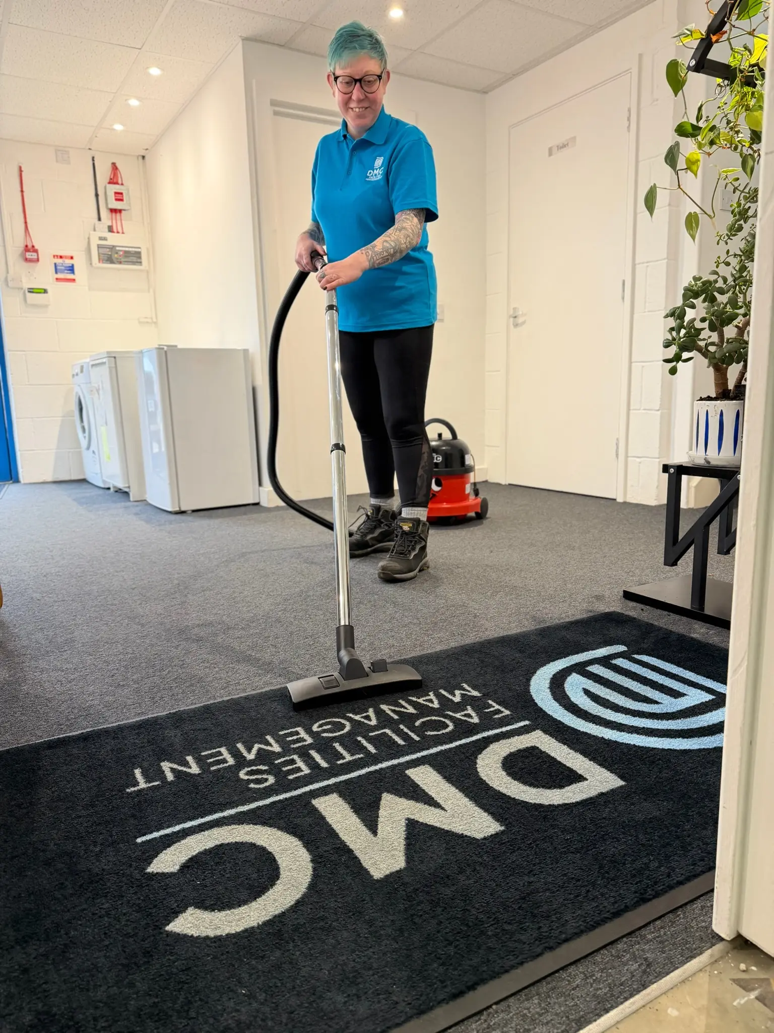 Professional commercial office cleaning by DMC Facilities Management