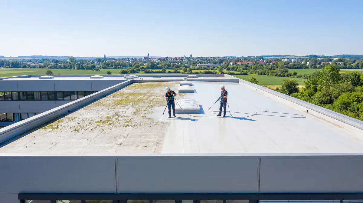 Commercial Roof Cleaning